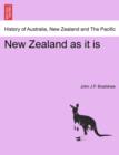 Image for New Zealand as It Is