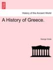 Image for A History of Greece. VOL. II