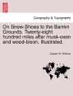 Image for On Snow-Shoes to the Barren Grounds. Twenty-Eight Hundred Miles After Musk-Oxen and Wood-Bison. Illustrated.