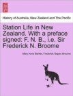 Image for Station Life in New Zealand. with a Preface Signed
