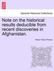Image for Note on the Historical Results Deducible from Recent Discoveries in Afghanistan.