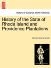 Image for History of the State of Rhode Island and Providence Plantations.