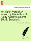 Image for An Open Verdict. a Novel, by the Author of &#39;Lady Audley&#39;s Secret&#39; [M. E. Braddon].