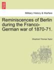 Image for Reminiscences of Berlin During the Franco-German War of 1870-71.