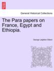 Image for The Para papers on France, Egypt and Ethiopia.