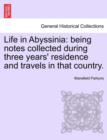 Image for Life in Abyssinia