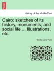Image for Cairo : Sketches of Its History, Monuments, and Social Life ... Illustrations, Etc.