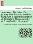 Image for Jerusalem. [Narrative of a journey from Brazil to the Holy Land, with a special description of Jerusalem. The preface by A. F. de Castilho. Illustrated.]