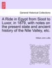 Image for A Ride in Egypt from Sioot to Luxor, in 1879, with Notes on the Present State and Ancient History of the Nile Valley, Etc.