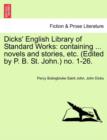 Image for Dicks&#39; English Library of Standard Works