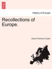 Image for Recollections of Europe.