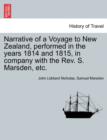 Image for Narrative of a Voyage to New Zealand, Performed in the Years 1814 and 1815, in Company with the REV. S. Marsden, Etc.