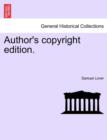 Image for Author&#39;s Copyright Edition.
