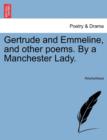 Image for Gertrude and Emmeline, and Other Poems. by a Manchester Lady.