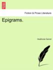 Image for Epigrams.
