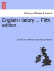 Image for English History ... Fifth Edition.
