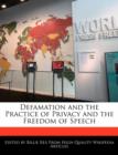 Image for Defamation and the Practice of Privacy and the Freedom of Speech