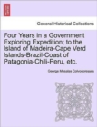 Image for Four Years in a Government Exploring Expedition; To the Island of Madeira-Cape Verd Islands-Brazil-Coast of Patagonia-Chili-Peru, Etc.