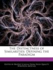 Image for The Distinctness of Similarities : Defining the Paradigm