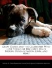 Image for Great Danes and the Celebrities Who Love Them Like Jim Carey, James Brolin, Olivia Newton-John, and More