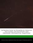 Image for Introduction to Numerical Analysis Including Optimization and Ordinary Differential Equations