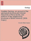 Image for Acadian Geology