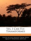 Image for Yes, I Can Fly