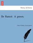 Image for de Rance . a Poem.