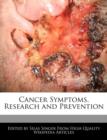 Image for Cancer Symptoms, Research and Prevention