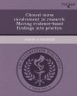 Image for Clinical Nurse Involvement in Research: Moving Evidence-Based Findings Into Practice