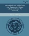 Image for Strategies and Conditions for Community-Based School Reform: An Analysis