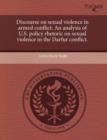 Image for Discourse on Sexual Violence in Armed Conflict: An Analysis of U.S