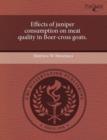 Image for Effects of Juniper Consumption on Meat Quality in Boer-Cross Goats
