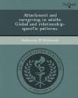 Image for Attachment and Caregiving in Adults: Global and Relationship-Specific Patterns