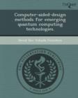 Image for Computer-Aided-Design Methods for Emerging Quantum Computing Technologies