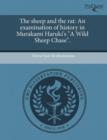 Image for The Sheep and the Rat: An Examination of History in Murakami Haruki&#39;s a Wild Sheep Chase.