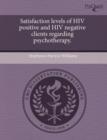 Image for Satisfaction Levels of HIV Positive and HIV Negative Clients Regarding Psychotherapy