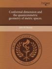 Image for Conformal Dimension and the Quasisymmetric Geometry of Metric Spaces