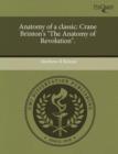 Image for Anatomy of a Classic: Crane Brinton&#39;s the Anatomy of Revolution.