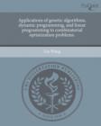 Image for Applications of Genetic Algorithms