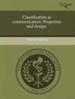 Image for Classification as Communication: Properties and Design