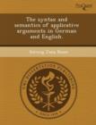 Image for The Syntax and Semantics of Applicative Arguments in German and English