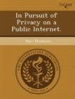 Image for In Pursuit of Privacy on a Public Internet