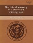 Image for The Role of Memory in a Structural Priming Task