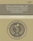Image for Ethics, professionalism, and the service course