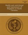 Image for Health and Nutritional Need Assessment of Hispanics in South Carolina