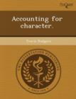 Image for Accounting for Character