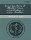 Image for Leadership Styles of Effective Female Administrators in Higher Education