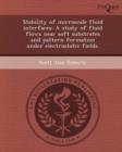 Image for Stability of Microscale Fluid Interfaces: A Study of Fluid Flows Near Soft Substrates and Pattern Formation Under Electrostatic Fields
