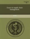 Image for Essays in Supply Chain Management